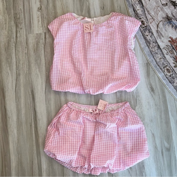 BUCKETLIST Other - NWT BUCKETLIST Gingham Set